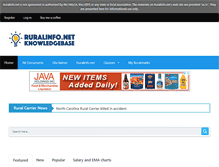 Tablet Screenshot of knowledgebase.ruralinfo.net